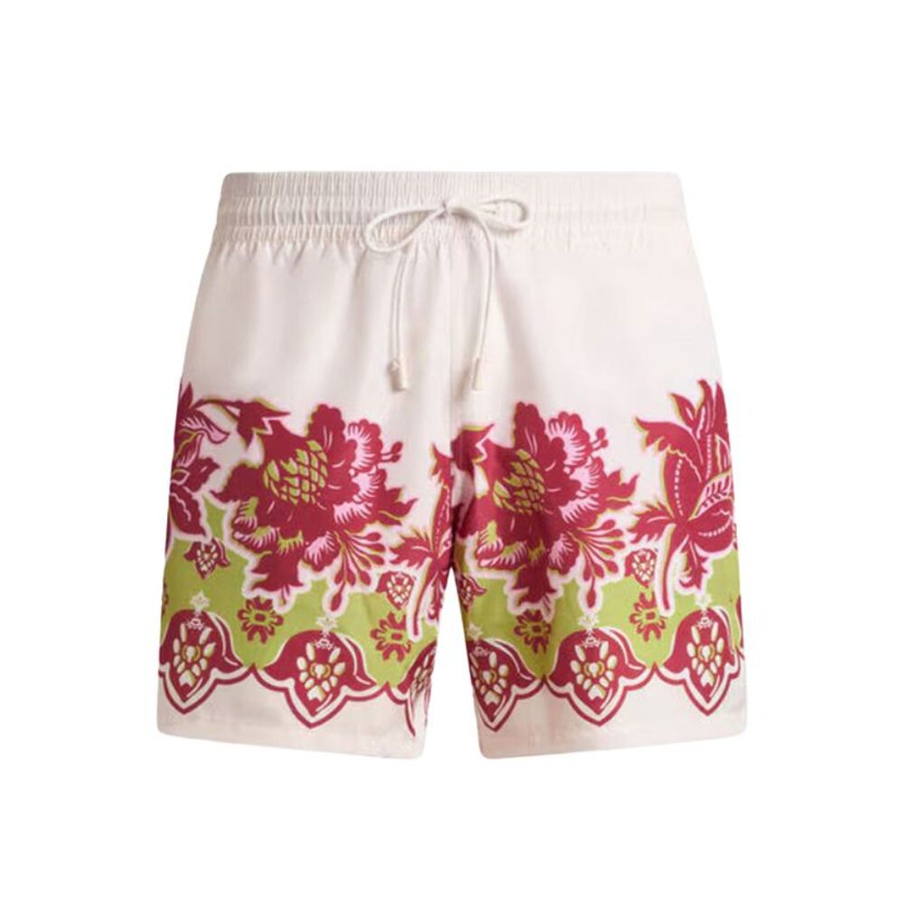 Etro Men Swimwear With Placed Floral Print